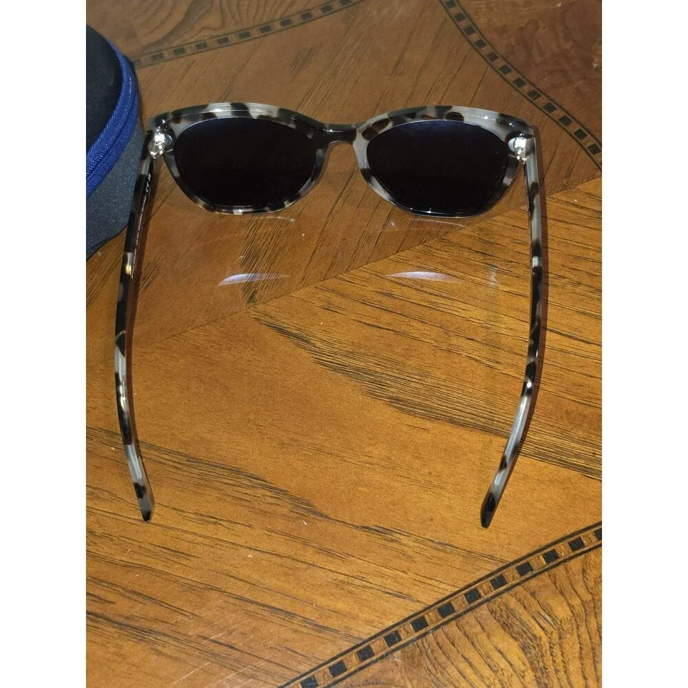 Maui Jim Alulu MJ 878 05 White Tokyo Tortoise Frame + Grey Polarized Lenses